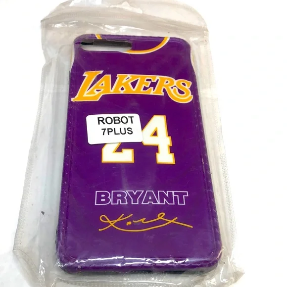 Lakers BRYANT 24 iPhone 7 Plus/8 Plus Case - Picture 2 of 8